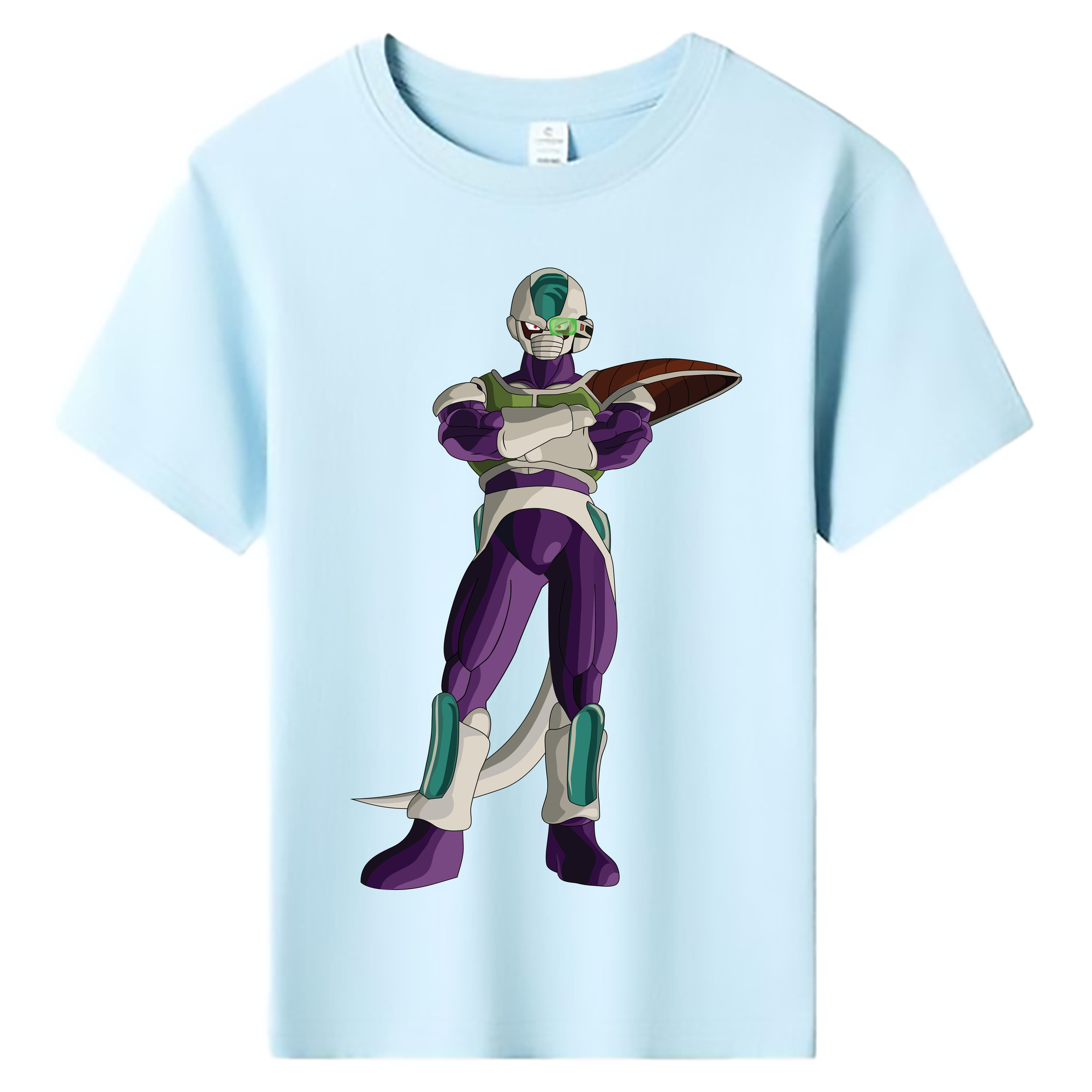 （画像用） ドラゴンボール フリーザ DRAGON BALL Frieza 綿100％キッズTシャツ（フロントプリント）